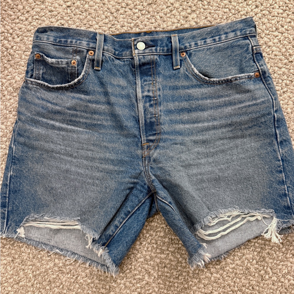 Women’s Levi 501 Original Fit High Rise Shorts